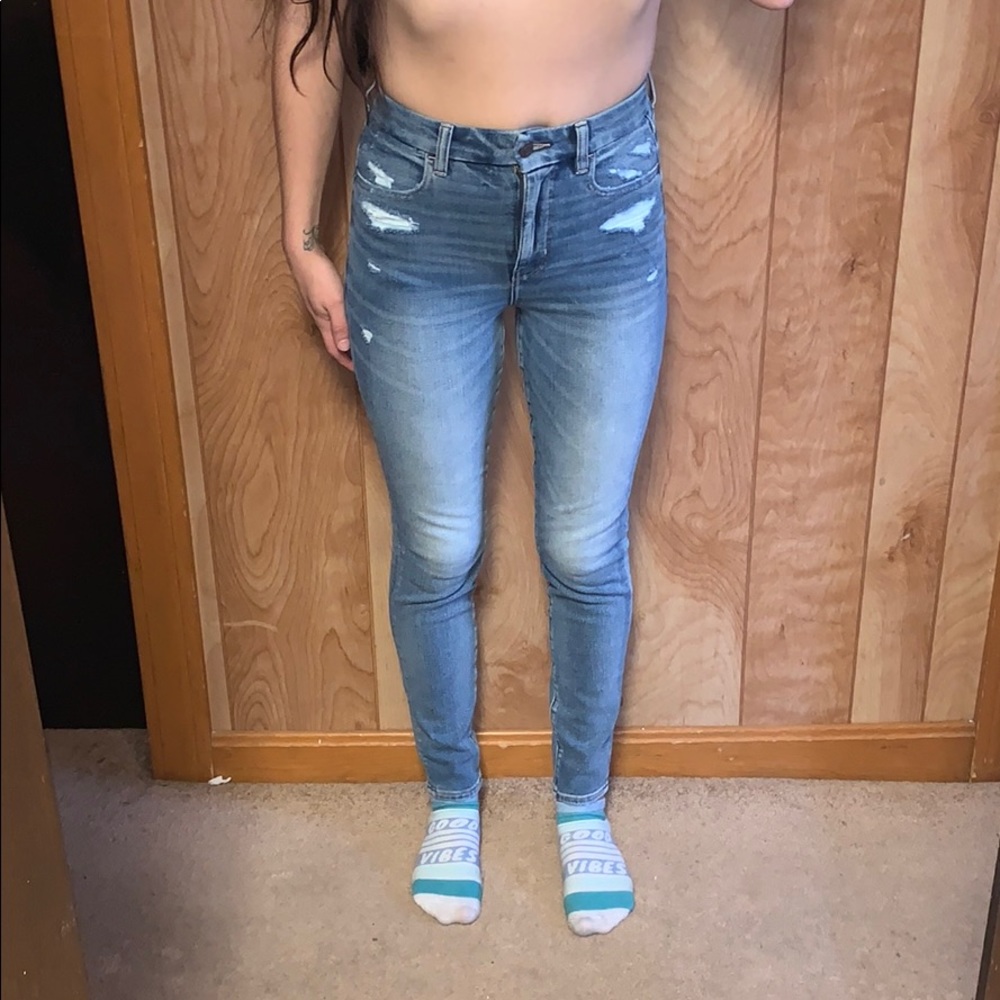 Curvy super hi-rise jeggings